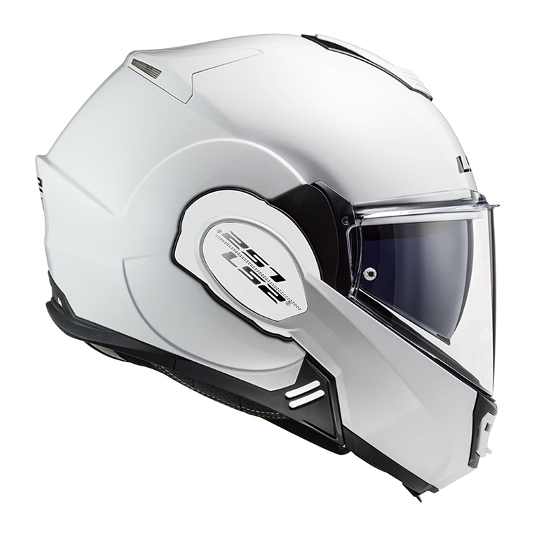 Helm LS2 FF399 Valiant Solid White