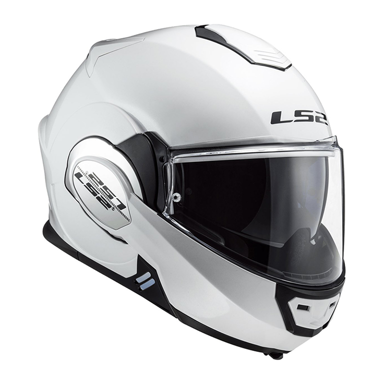 Helm LS2 FF399 Valiant Solid White