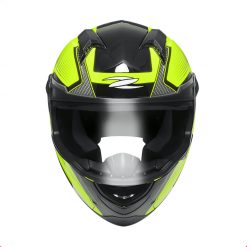Jual Helm Zeus ZS-813 Fluo Yellow AN6 Black
