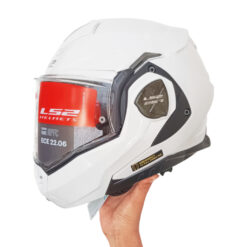 Helm LS2 Advant-X FF901 Modular Flip Back Gloss White