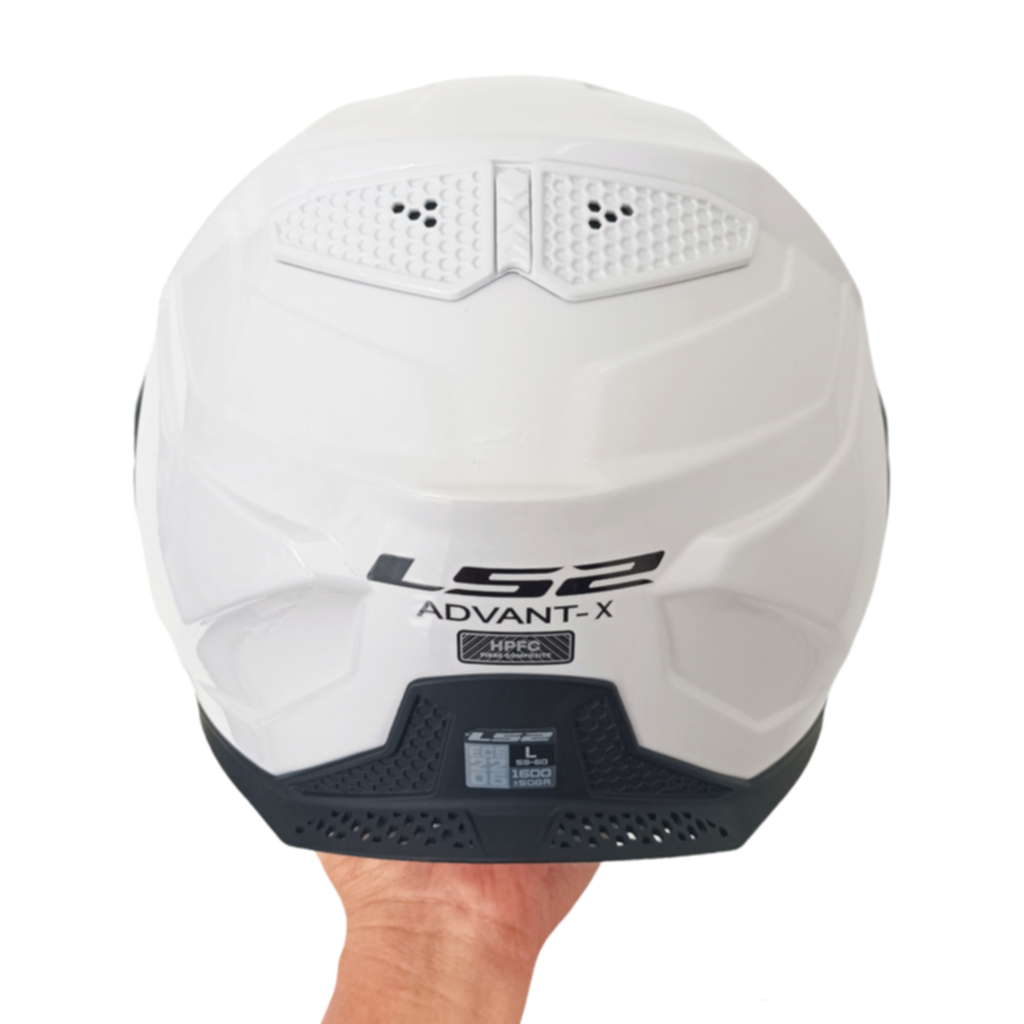 Helm LS2 Advant-X FF901 Modular Flip Back Gloss White