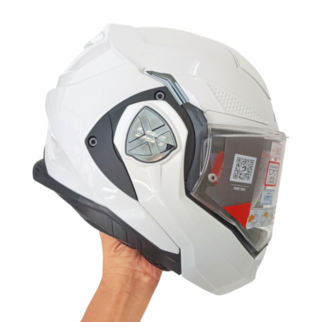 Helm LS2 Advant-X FF901 Modular Flip Back Gloss White