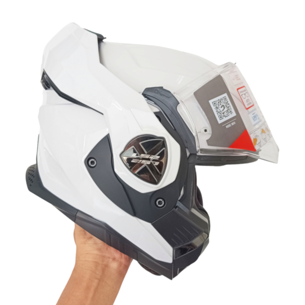 Helm LS2 Advant-X FF901 Modular Flip Back Gloss White