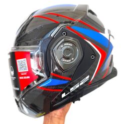 Helm LS2 Advant-X FF901 Modular Flip Back Carbon Future 2