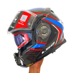 Helm LS2 Advant-X FF901 Modular Flip Back Carbon Future 2