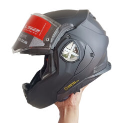 Helm LS2 Advant-X FF901 Modular Flip Back Matt Black