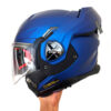 Helm LS2 Advant-X FF901 Modular Flip Back Matt Navy Blue