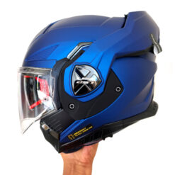 Helm LS2 Advant-X FF901 Modular Flip Back Matt Navy Blue
