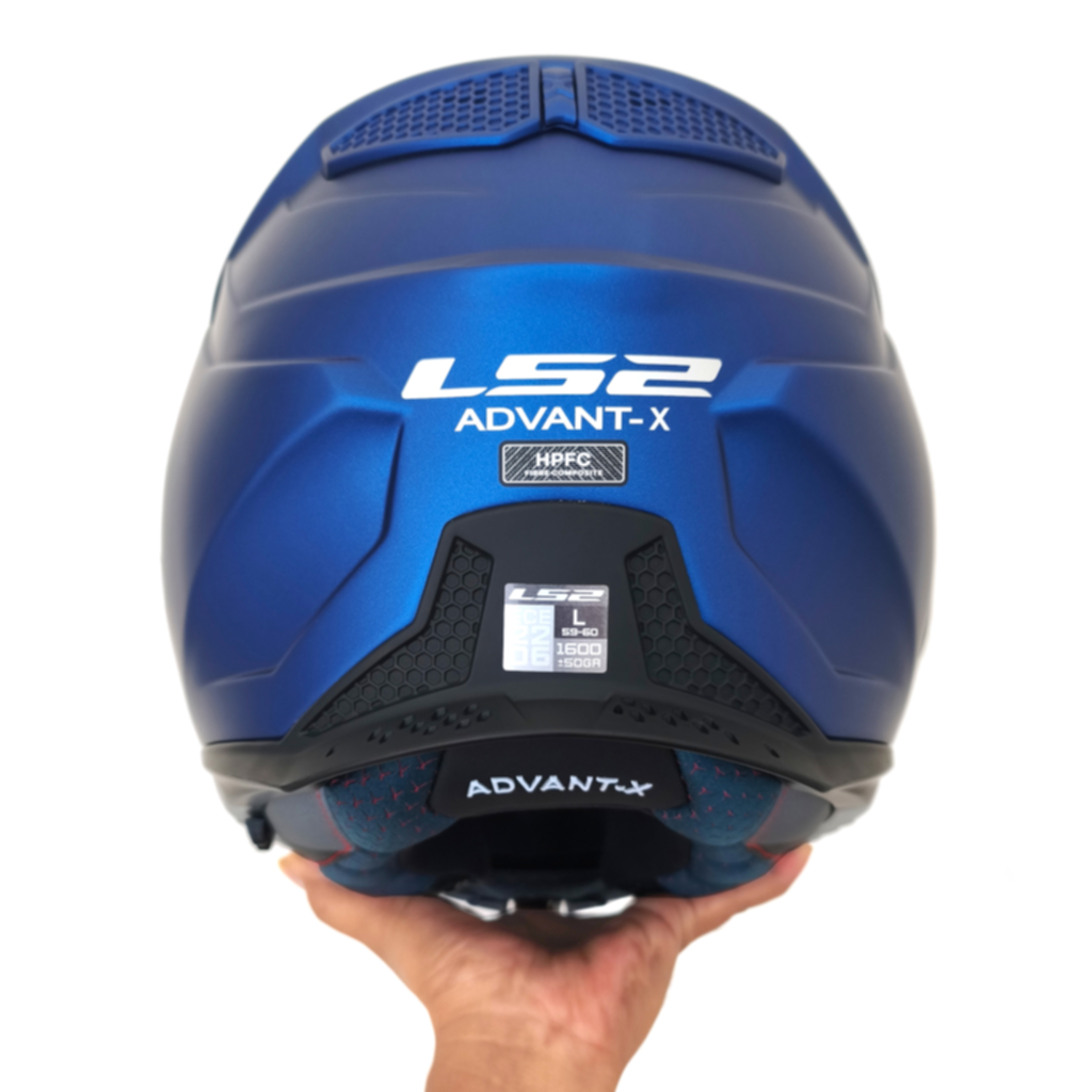 Helm LS2 Advant-X FF901 Modular Flip Back Matt Navy Blue