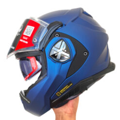 Helm LS2 Advant-X FF901 Modular Flip Back Matt Navy Blue