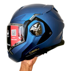 Helm LS2 Advant-X FF901 Modular Flip Back Matt Navy Blue