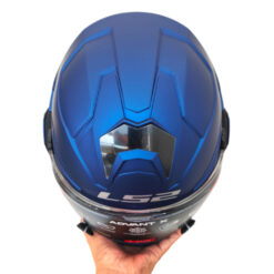 Helm LS2 Advant-X FF901 Modular Flip Back Matt Navy Blue