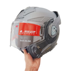 Helm LS2 Advant-X FF901 Modular Flip Back Matt Titanium