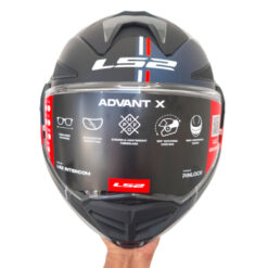 Helm LS2 Advant-X FF901 Modular Flip Back Ultra Matt Blue Red