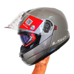 Helm LS2 Strobe 2 FF908 Gloss Titanium