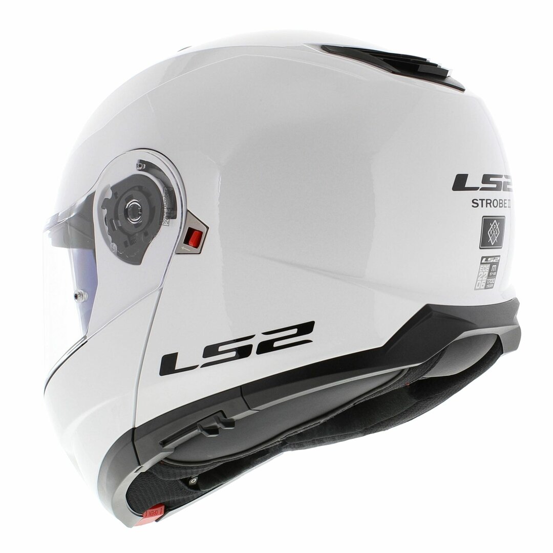 Helm LS2 Strobe 2 FF908 Gloss White