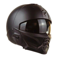 Helm Scorpion Exo Combat 2 Lord - Matt Black Red