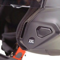 Helm Scorpion Exo Combat 2 Lord - Matt Black Red