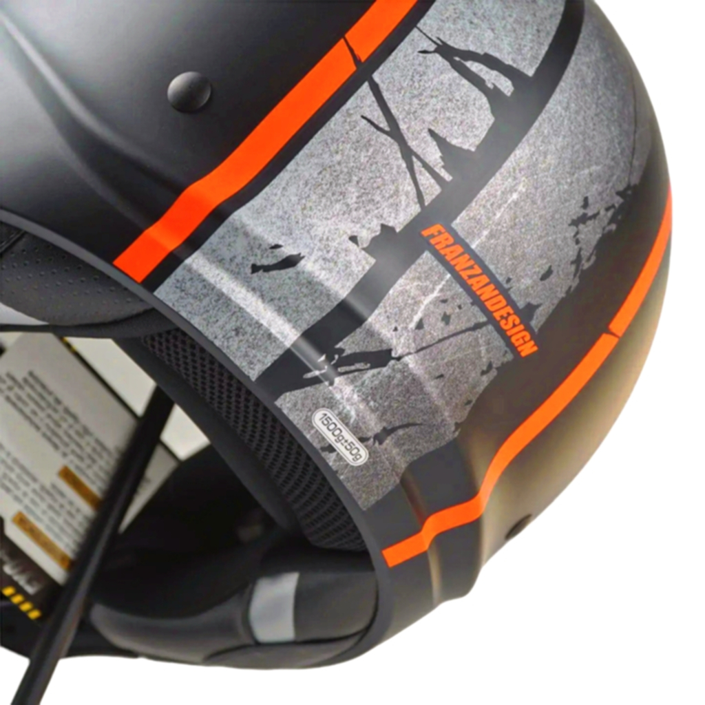 Helm Scorpion Exo Combat 2 Lord - Matt Black Red