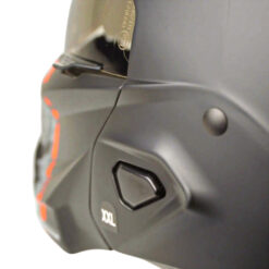 Helm Scorpion Exo Combat 2 Lord - Matt Black Red