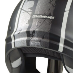 Helm Scorpion Exo Combat 2 Lord - Matt Black Silver