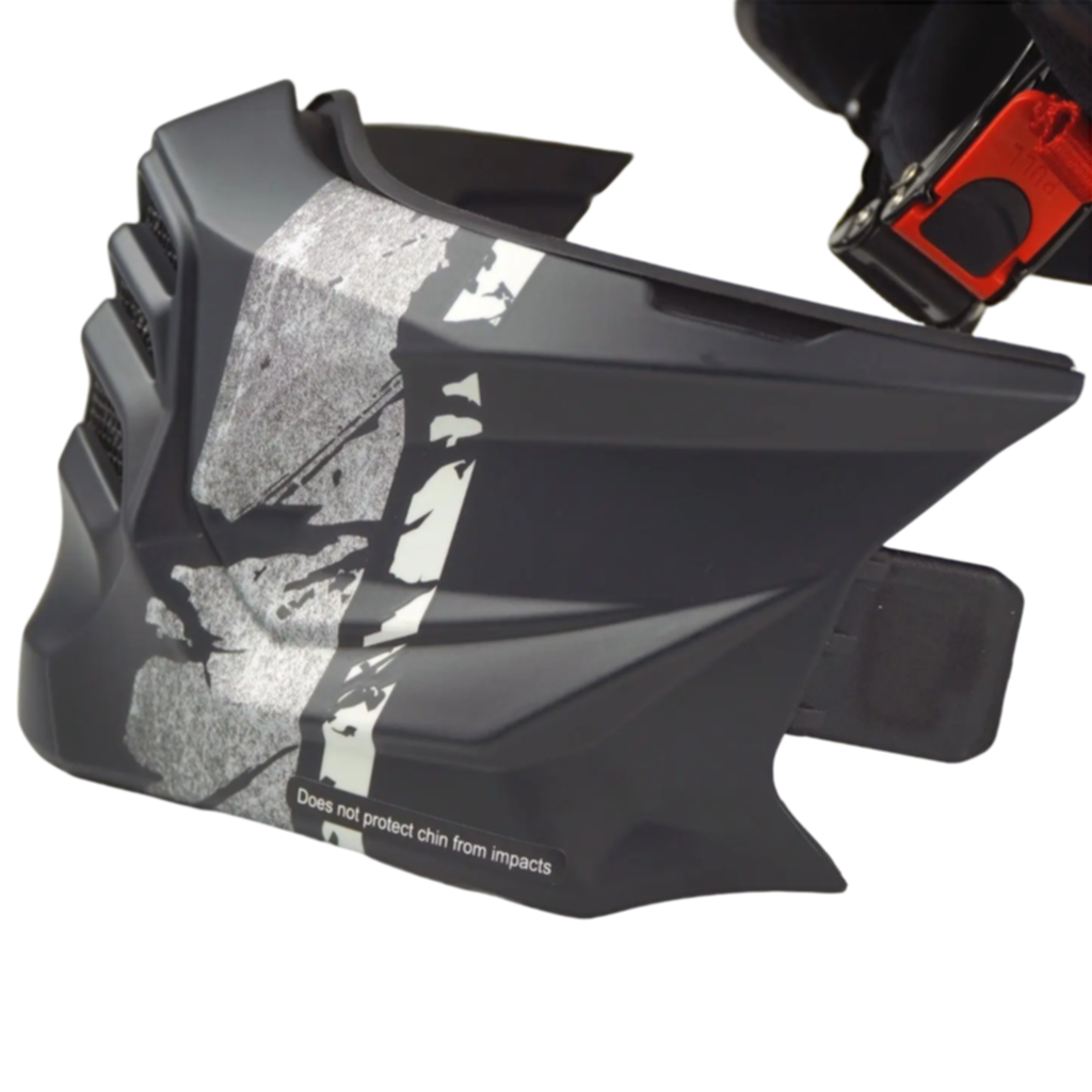 Helm Scorpion Exo Combat 2 Lord - Matt Black Silver