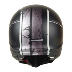 Helm Scorpion Exo Combat 2 Lord - Matt Black Silver