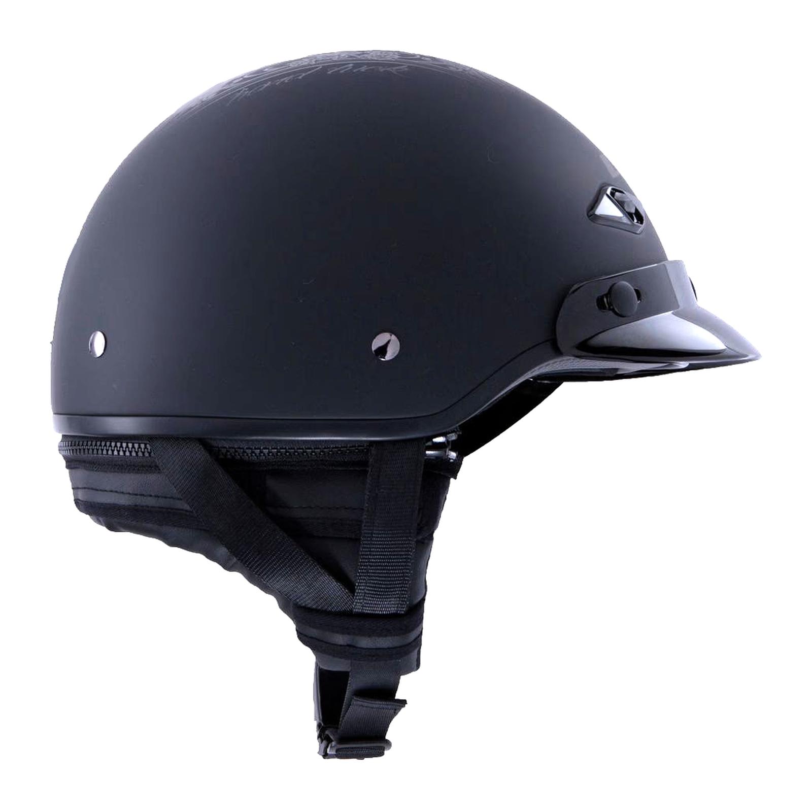Helm LS2 Bagger OF568 Hard Luck Matt Black